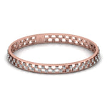 Classic Design Diamond Pair Bangle