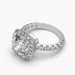 5.5 Carat Majestic Halo Diamond Ring