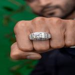 6 Carat Solitaire Cushion Diamond Ring