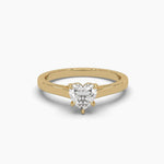 Love's Embrace Solitaire Diamond Ring