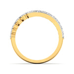 Abstract Cluster Diamond Ring