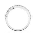 Abstract Cluster Diamond Ring