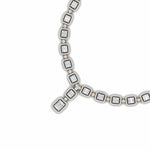Baguette Diamond Drop Necklace