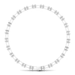 Baguette & Round Shape Diamonds Bangle