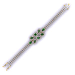 Green Glow Diamond Bracelet