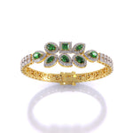 Green Glow Diamond Bracelet