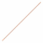 Bezel Setting Diamond Tennis Bracelet