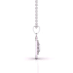 Blooming Lavender Diamond Pendant