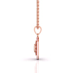 Blooming Lavender Diamond Pendant