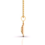 Blooming Lavender Diamond Pendant