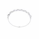 Minimalist Pave Diamond Chain Bracelet