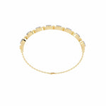 Minimalist Pave Diamond Chain Bracelet