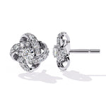 Twirl Shine Diamond Studs