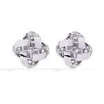 Twirl Shine Diamond Studs