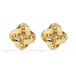 Twirl Shine Diamond Studs