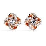 Twirl Shine Diamond Studs
