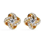 Twirl Shine Diamond Studs