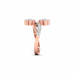 Diamond Floral Cluster Ring