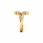 Diamond Floral Cluster Ring