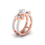 1.36 Carat Starlet Spark Diamond Ring
