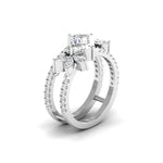 1.36 Carat Starlet Spark Diamond Ring