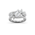 1.36 Carat Starlet Spark Diamond Ring