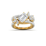 1.36 Carat Starlet Spark Diamond Ring