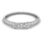 Intricate Bridal Diamond Bangle