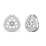 Brilliant Diamond Cluster Earrings