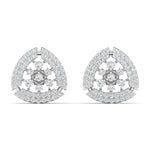 Brilliant Diamond Cluster Earrings