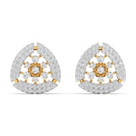Brilliant Diamond Cluster Earrings