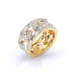 Brilliant Round Cut Diamond Universal Ring