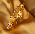 Celestial Gold Diamond Bangle