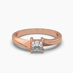 Fancy Princess Shape Diamond Ring