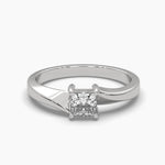 Fancy Princess Shape Diamond Ring