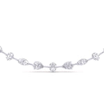 Solitaire Round & Fancy Shape Diamond Necklace