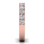 Channel Set Diamond Band Ring