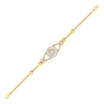 Charming Gold Diamond Bracelet