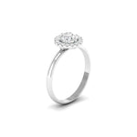 Charming Halo Diamond Ring