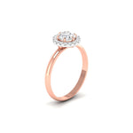 Charming Halo Diamond Ring