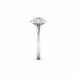 Charming Halo Diamond Ring