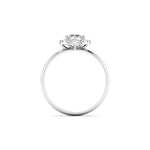 Charming Halo Diamond Ring