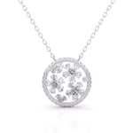 Classic Bloom Diamond Pendant