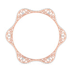 Intricately Lab Grown Diamond Bangle Pair