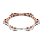 Intricately Lab Grown Diamond Bangle Pair