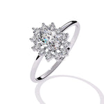 Classic Oval Diamond Ring