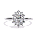Classic Oval Diamond Ring