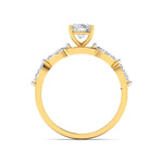 1.04 Carat Classic Oval Diamond Ring