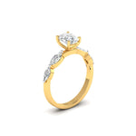 1.04 Carat Classic Oval Diamond Ring