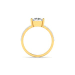 1 Carat Radiance Solitaire Diamond Ring with Split Shank